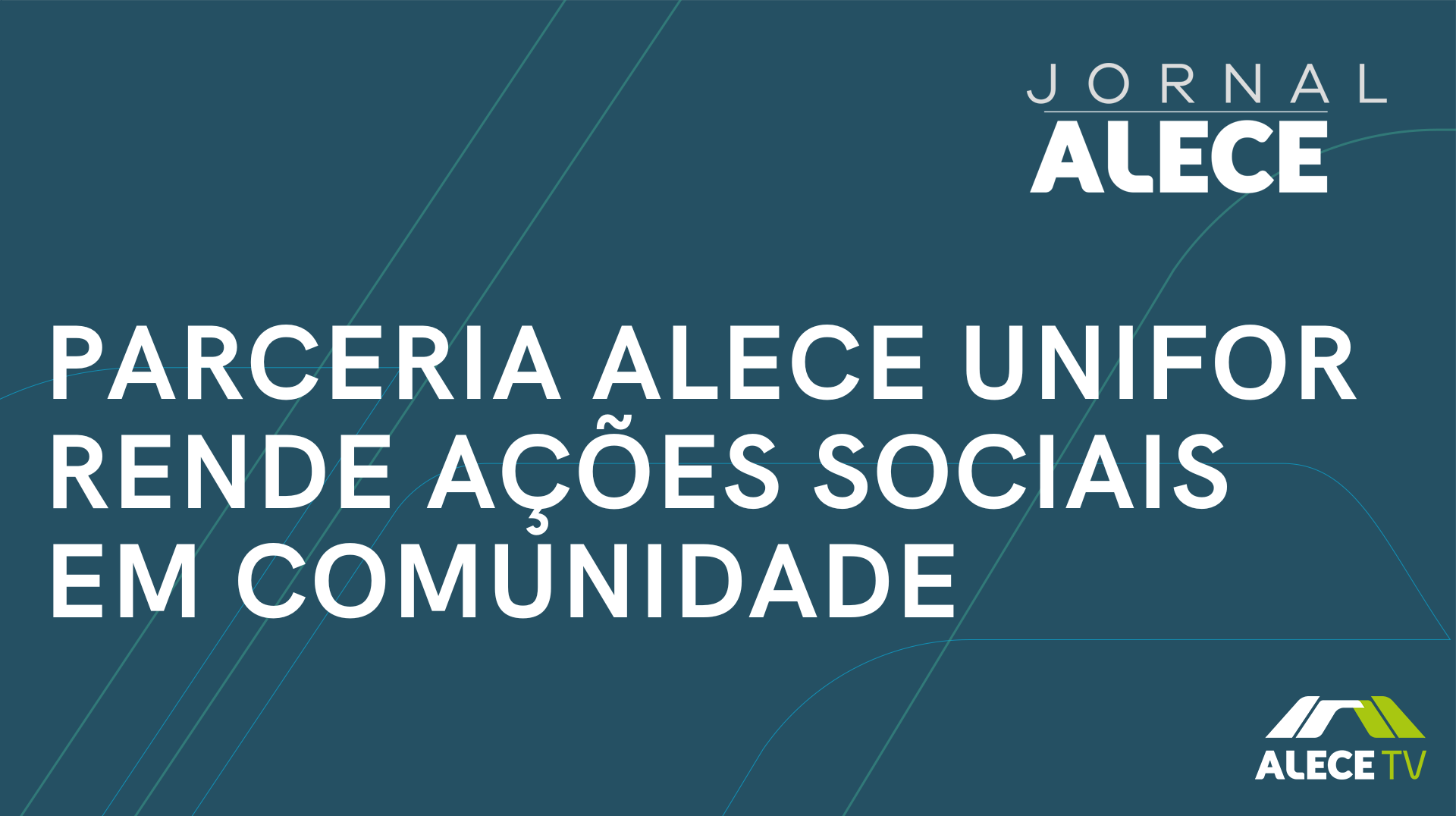 Estudantes promoveram ações sociais na comunidade do entorno da Alece