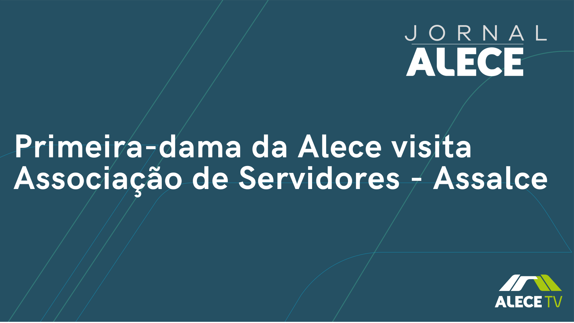 Primeira-dama da Alece visita Associação de Servidores - Assalce