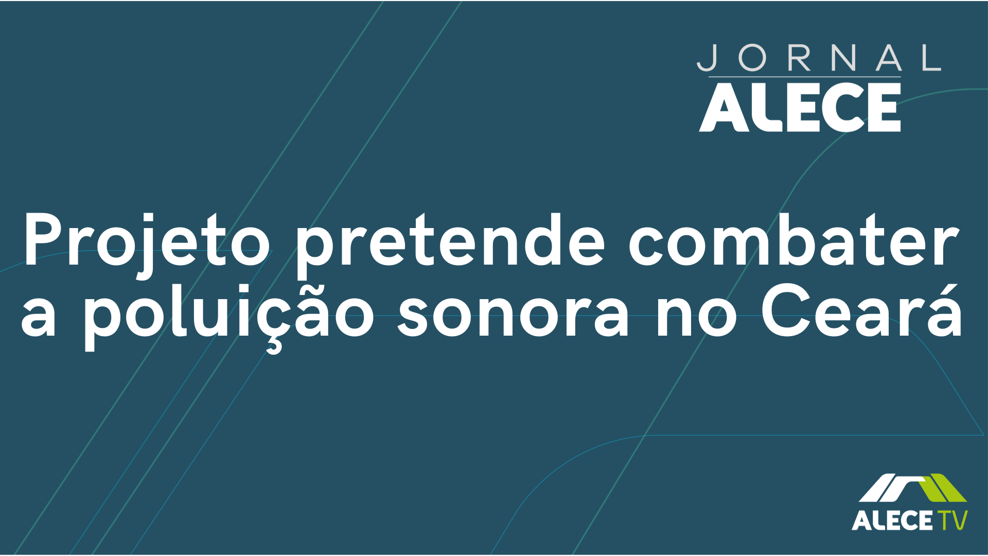 Projeto pretende combater a poluição sonora no Ceará