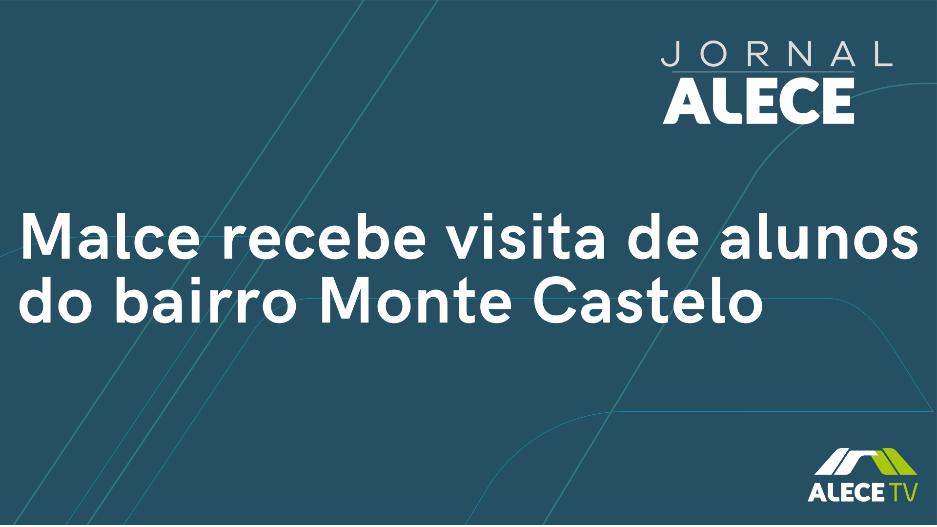 Malce recebe visita de alunos do bairro Monte Castelo