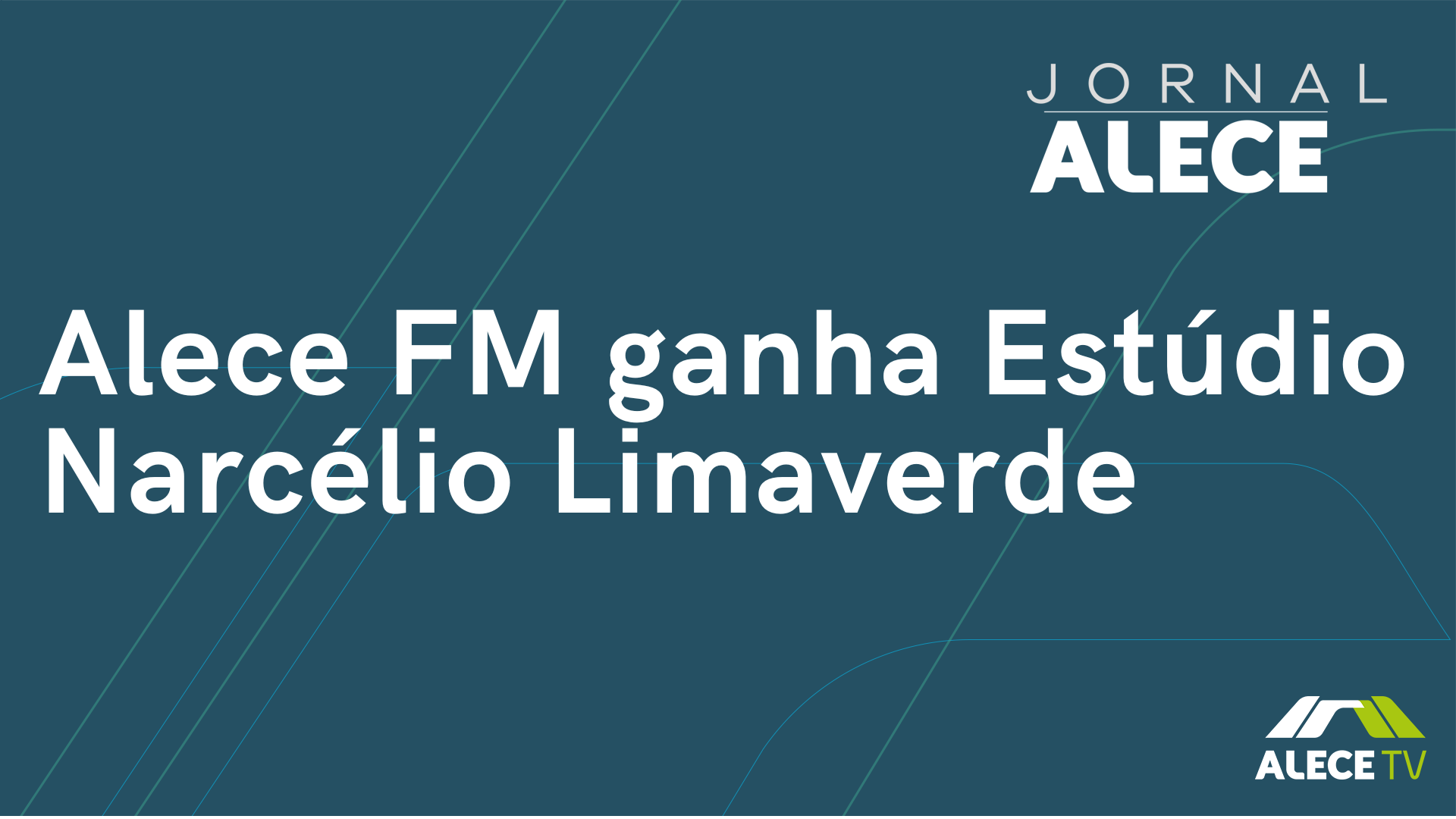 Alece FM ganha Estúdio Narcélio Limaverde
