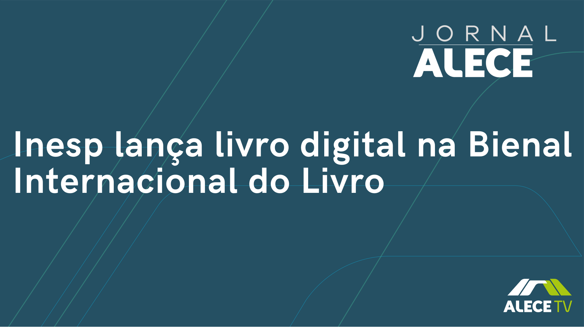 Inesp lança livro digital na Bienal Internacional do Livro