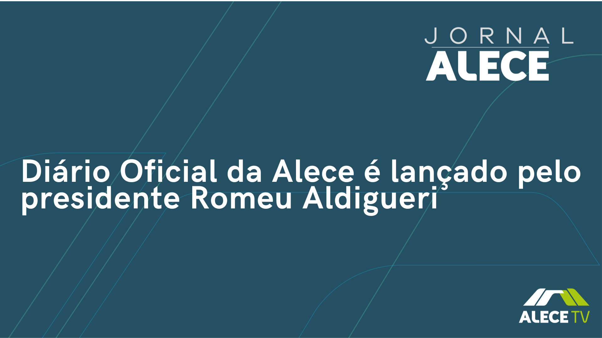 Diário Oficial da Alece é lançado pelo presidente Romeu Aldigueri
