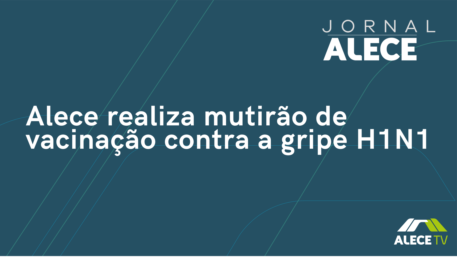 Alece realiza mutirão de vacinação contra a gripe H1N1