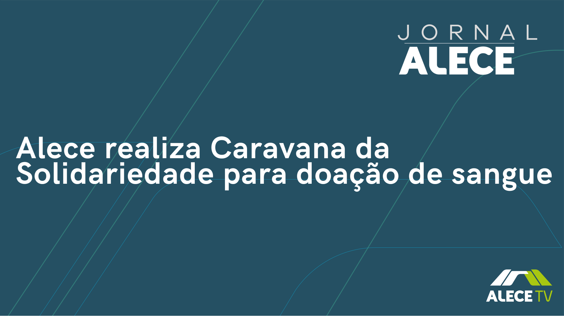 Alece realiza Caravana da Solidariedade para doação de sangue
