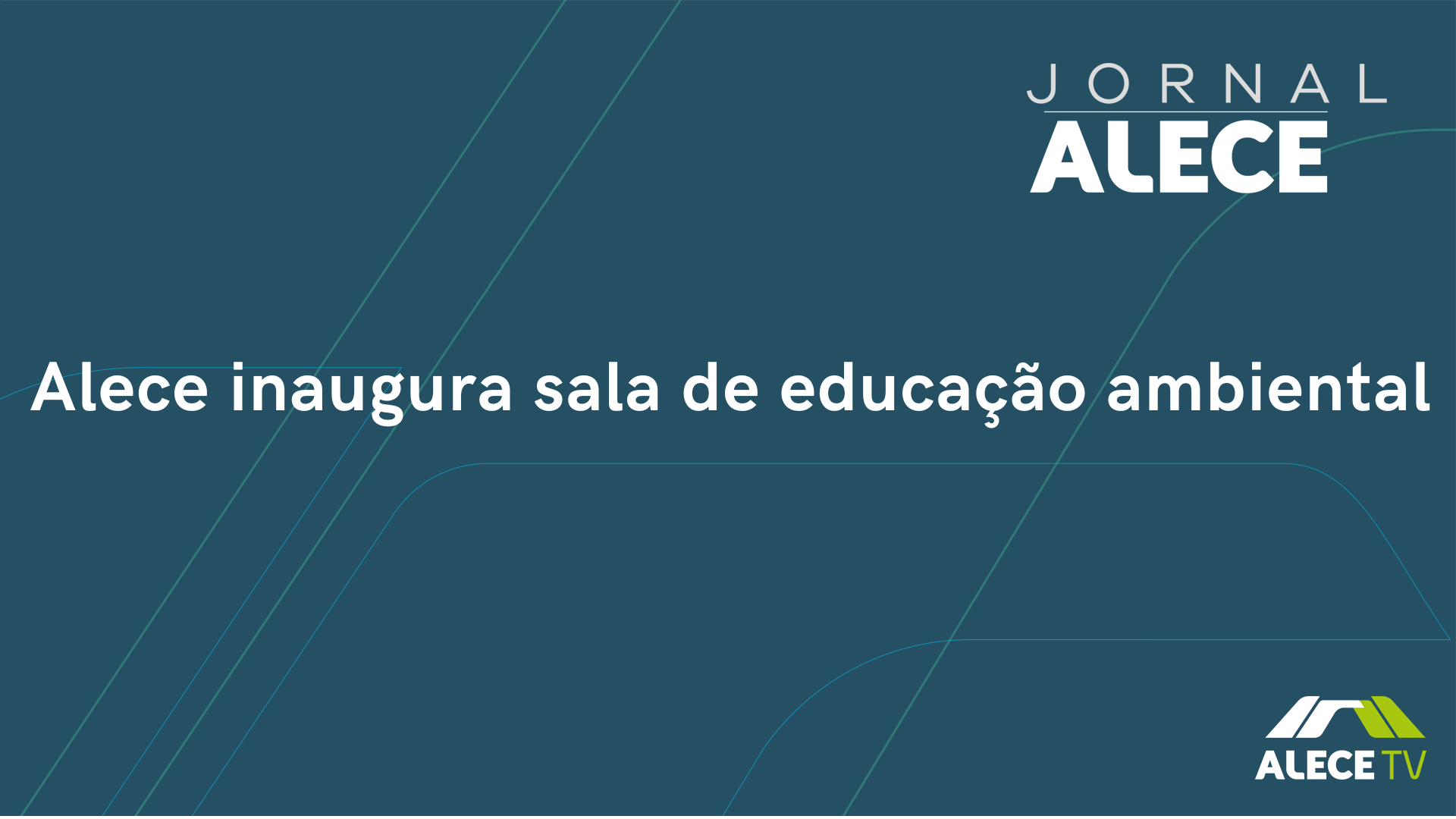 Alece inaugura sala de educação ambiental
