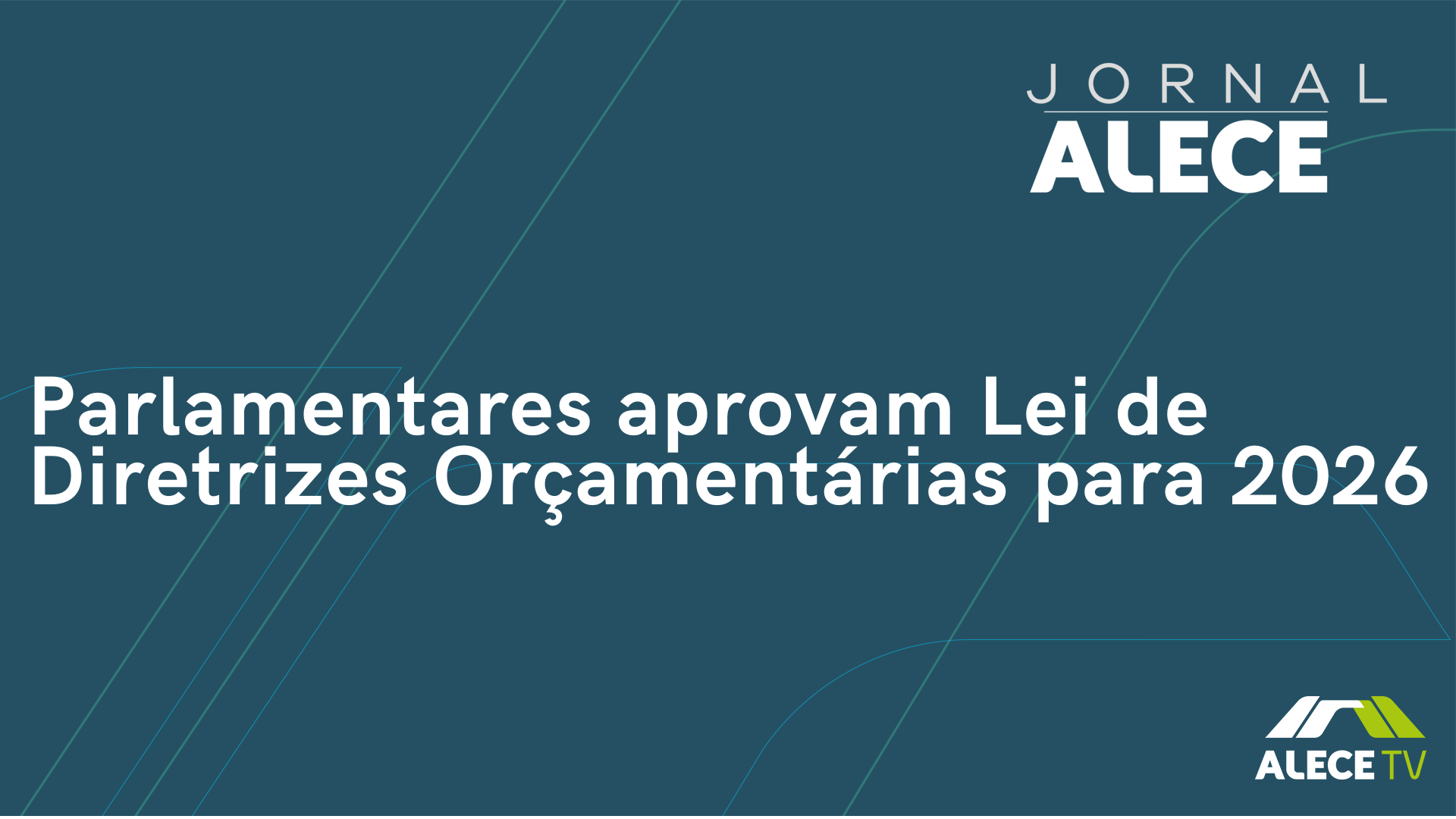 Parlamentares aprovam Lei de Diretrizes Orçamentárias para 2026