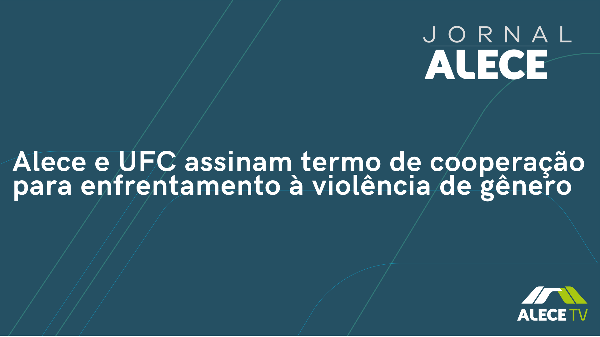 Alece e UFC assinam termo de cooperação para enfrentamento à violência de gênero
