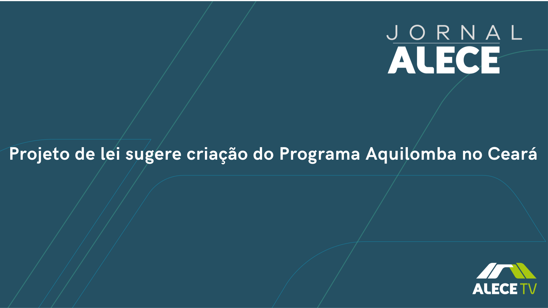 Projeto de lei sugere criação do Programa Aquilomba no Ceará