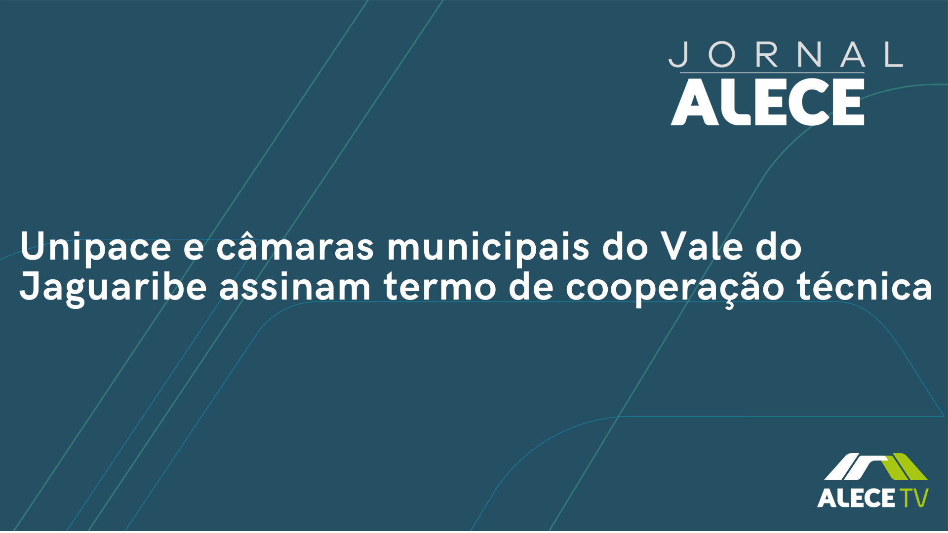 Unipace e câmaras municipais do Vale do Jaguaribe assinam termo de cooperação técnica