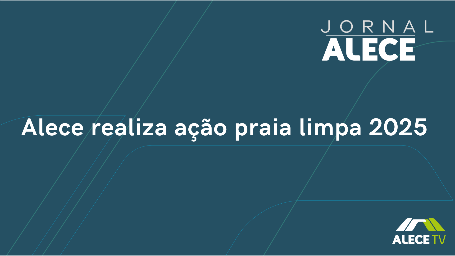 Alece realiza ação praia limpa 2025