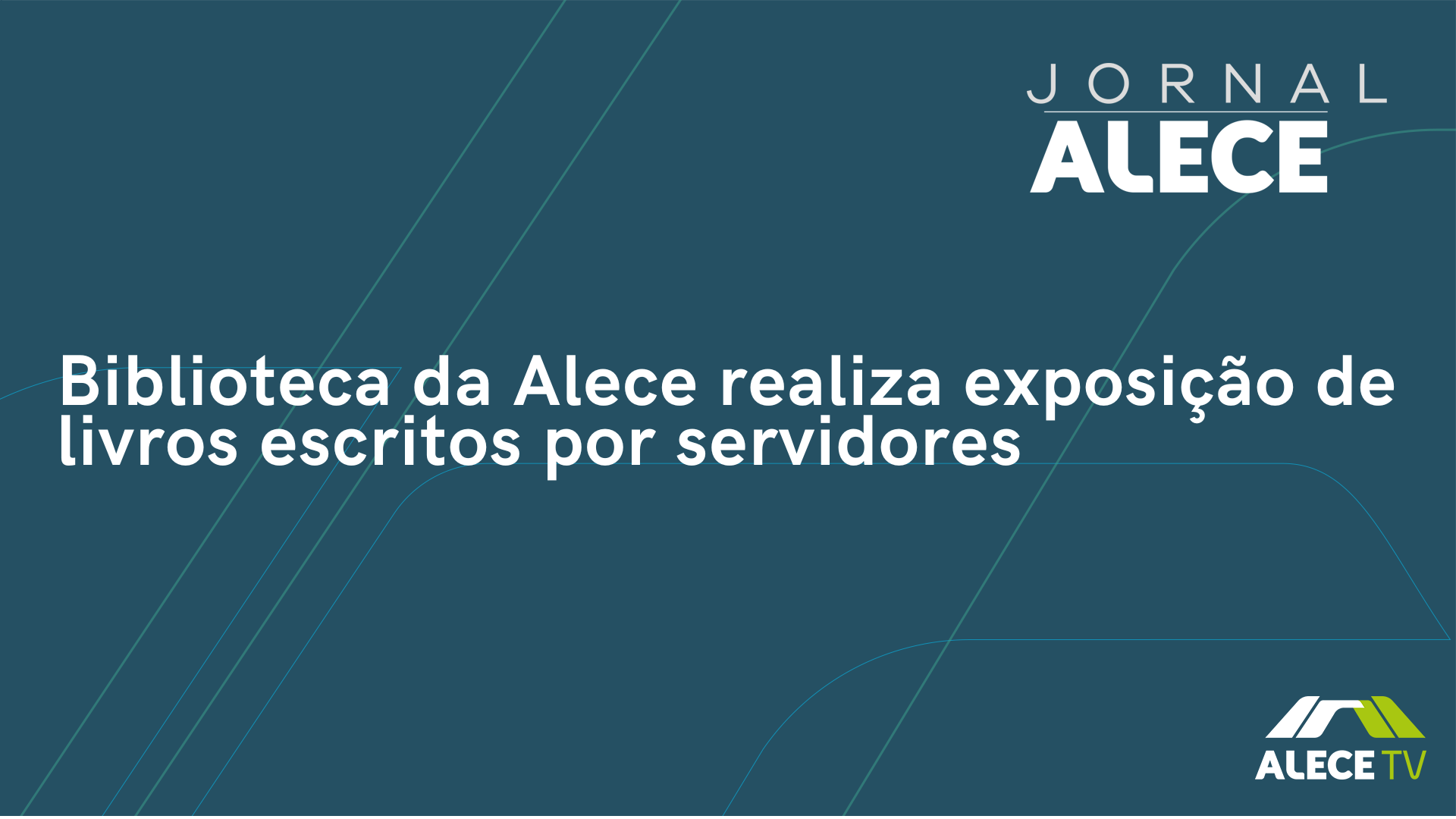 Biblioteca da Alece realiza exposição de livros escritos por servidores