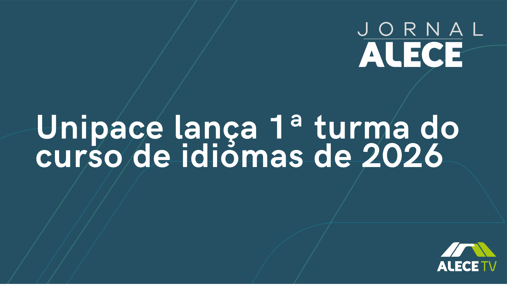 Unipace lança 1ª turma do curso de idiomas de 2026