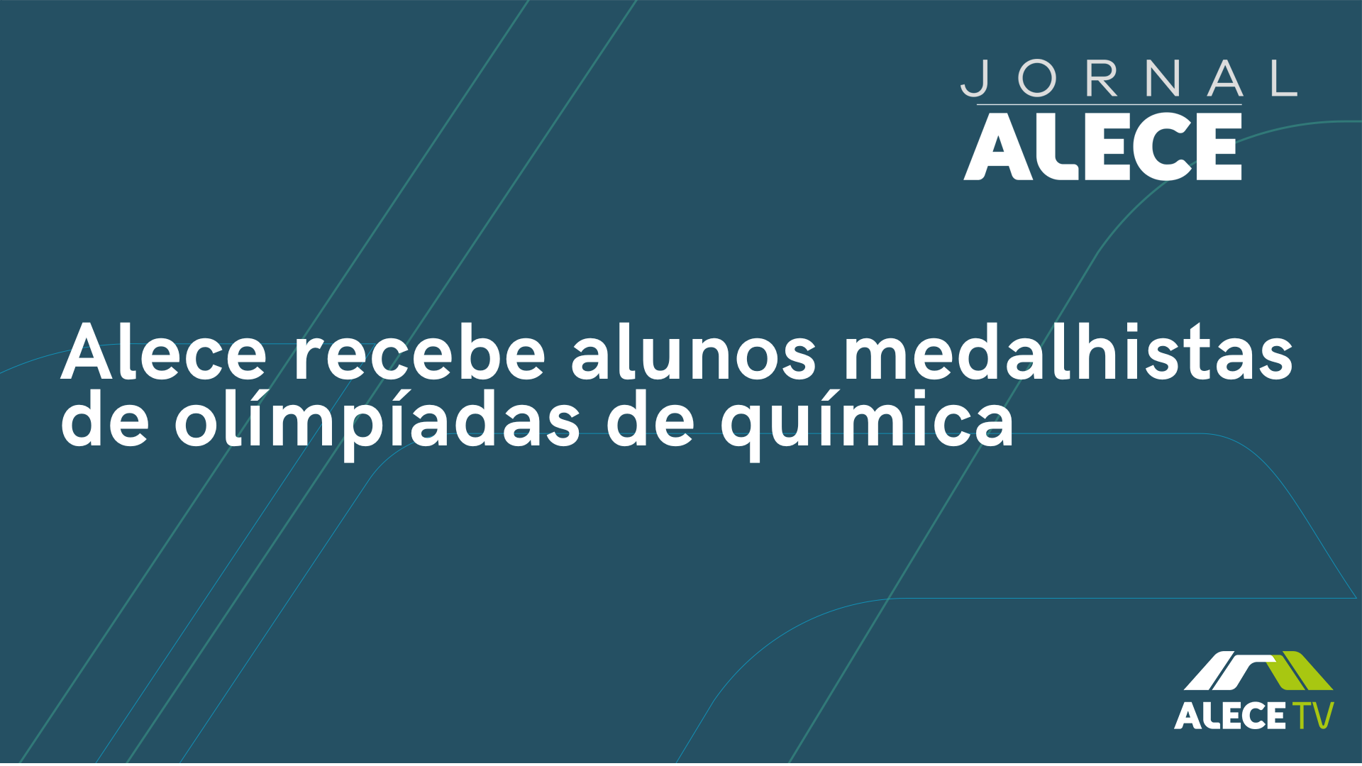 Alece recebe alunos medalhistas de olímpíadas de química