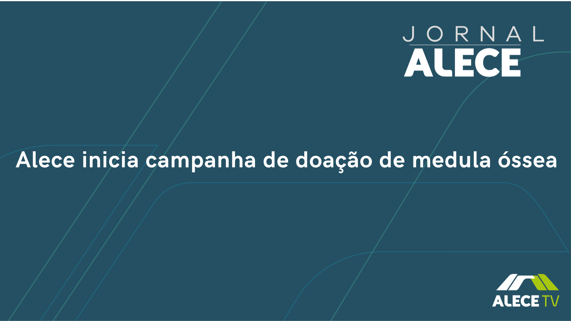 Alece inicia campanha de doação de medula óssea