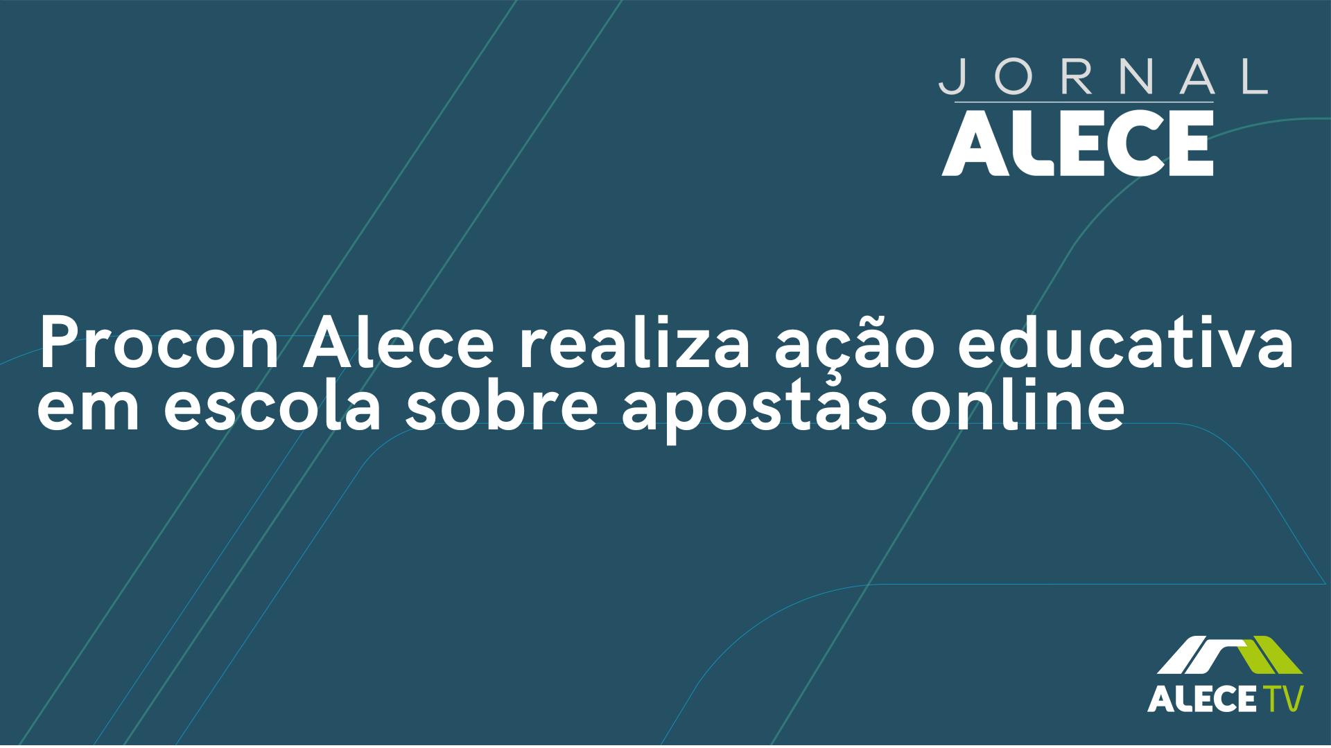 Procon Alece realiza ação educativa em escola sobre apostas online