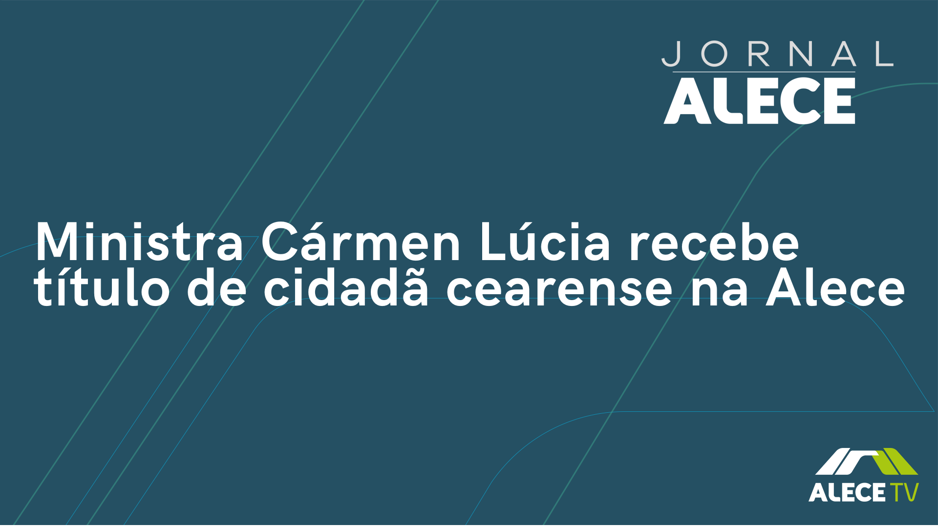 Ministra Cármen Lúcia recebe título de cidadã cearense na Alece