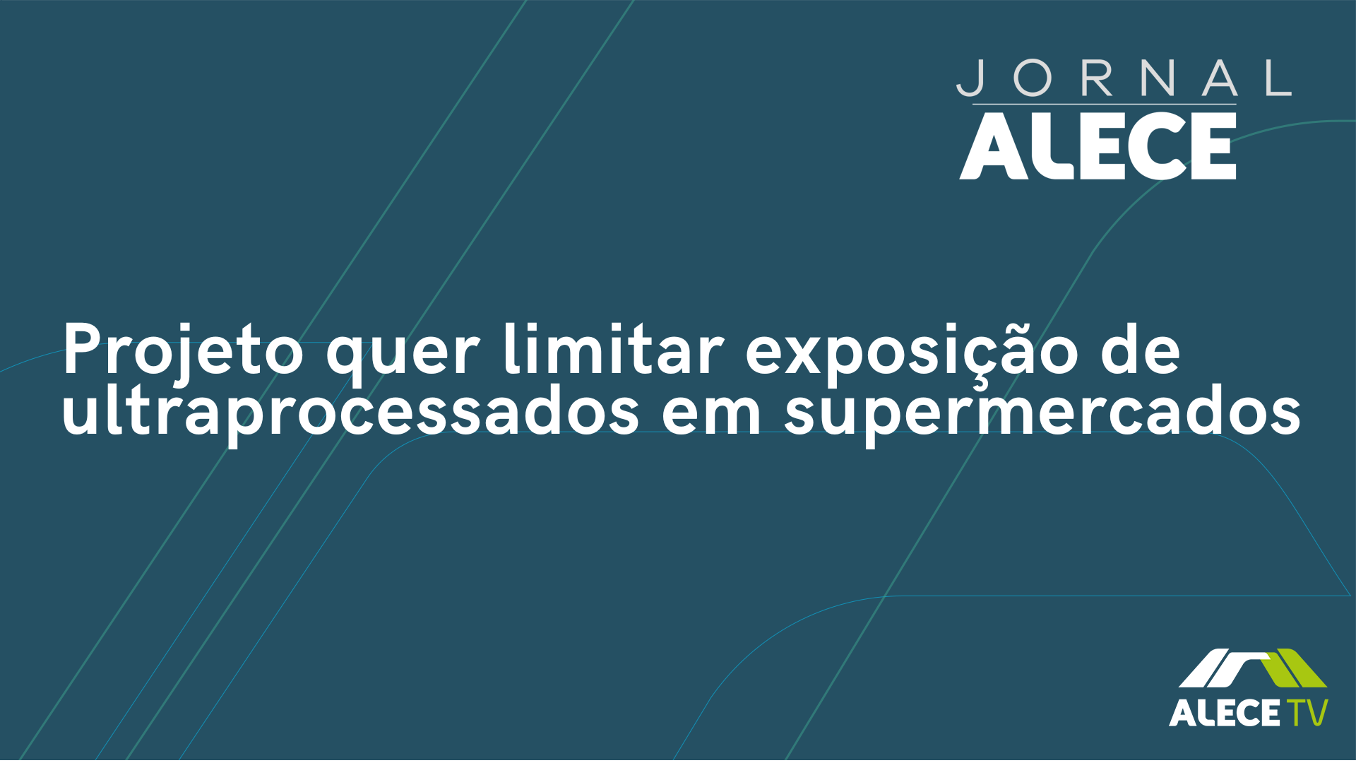 Projeto quer limitar exposição de ultraprocessados em supermercados