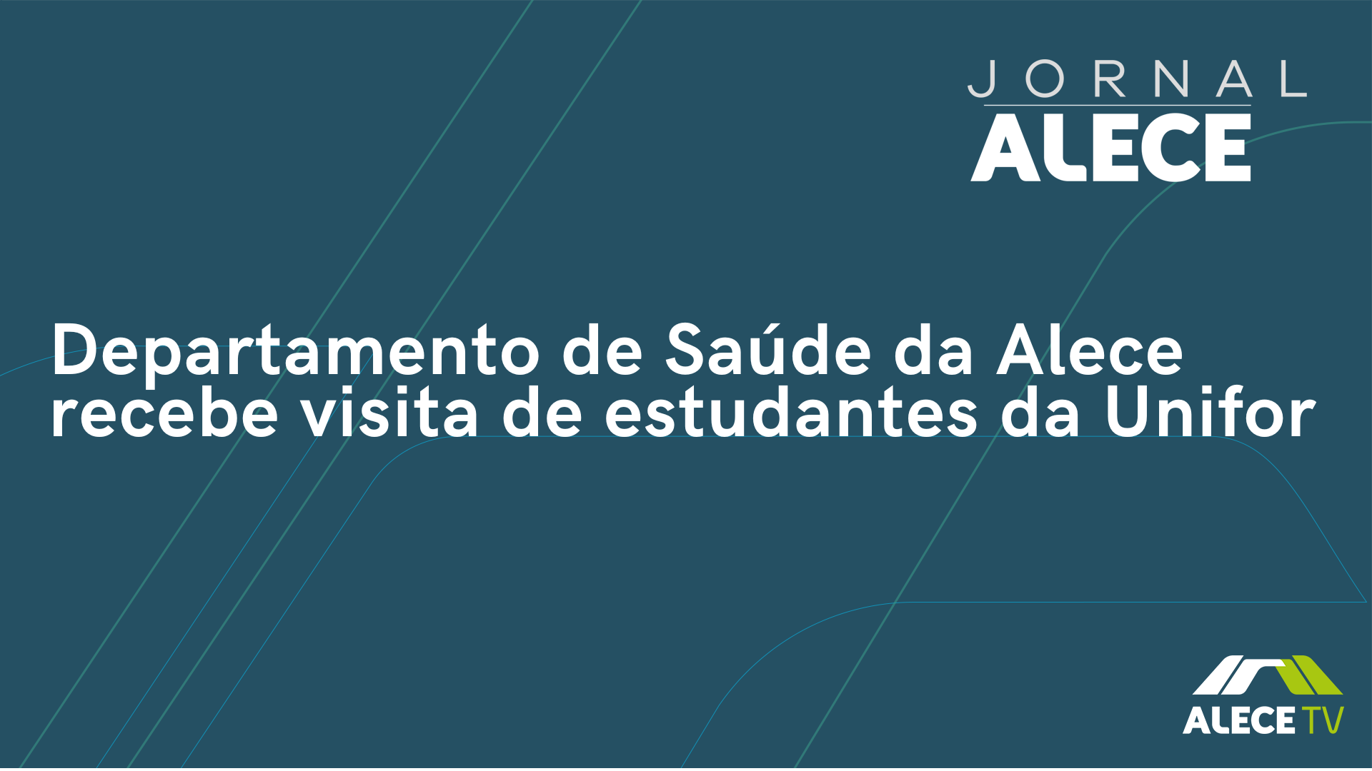 Departamento de Saúde da Alece recebe visita de estudantes da Unifor