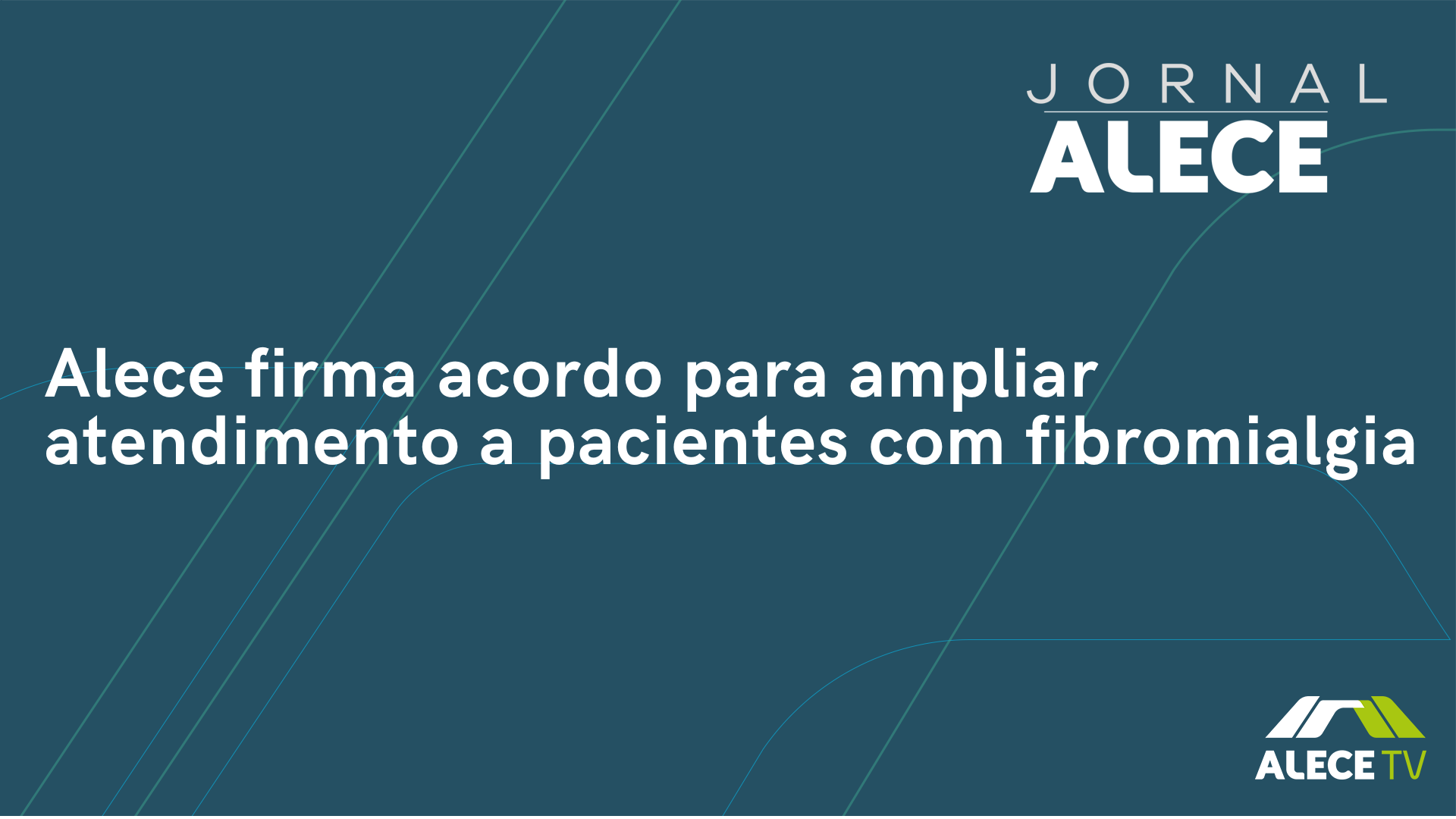 Alece firma acordo para ampliar atendimento a pacientes com fibromialgia