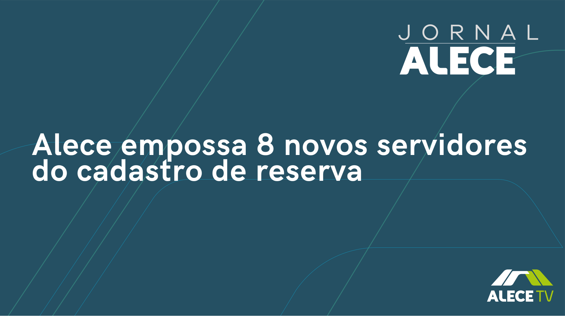 Alece empossa 8 novos servidores do cadastro de reserva