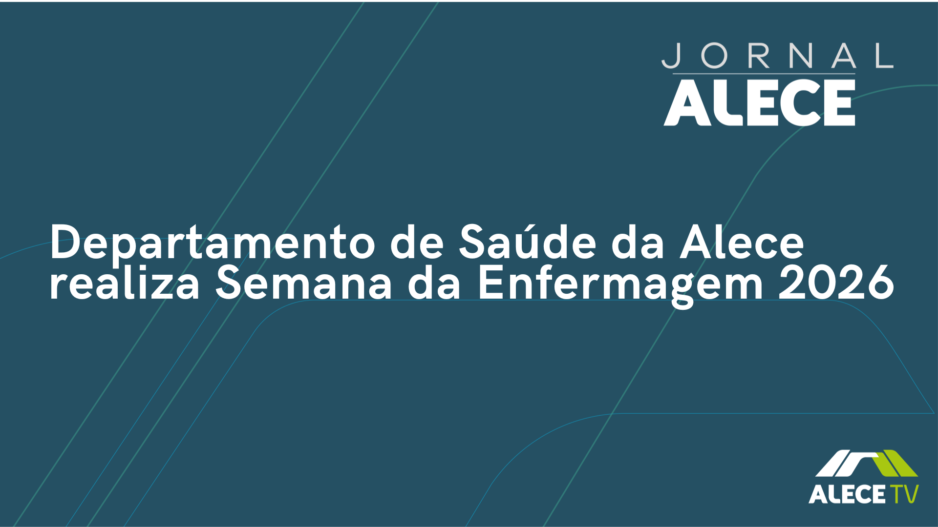 Departamento de Saúde da Alece realiza Semana da Enfermagem 2026