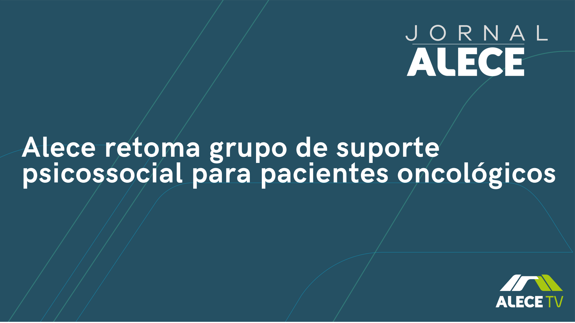 Alece retoma grupo de suporte psicossocial para pacientes oncológicos