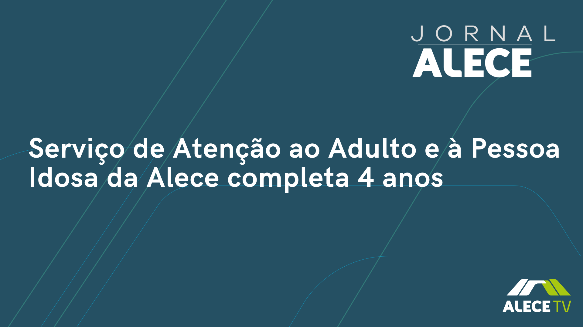 Serviço de Atenção ao Adulto e à Pessoa Idosa da Alece completa 4 anos