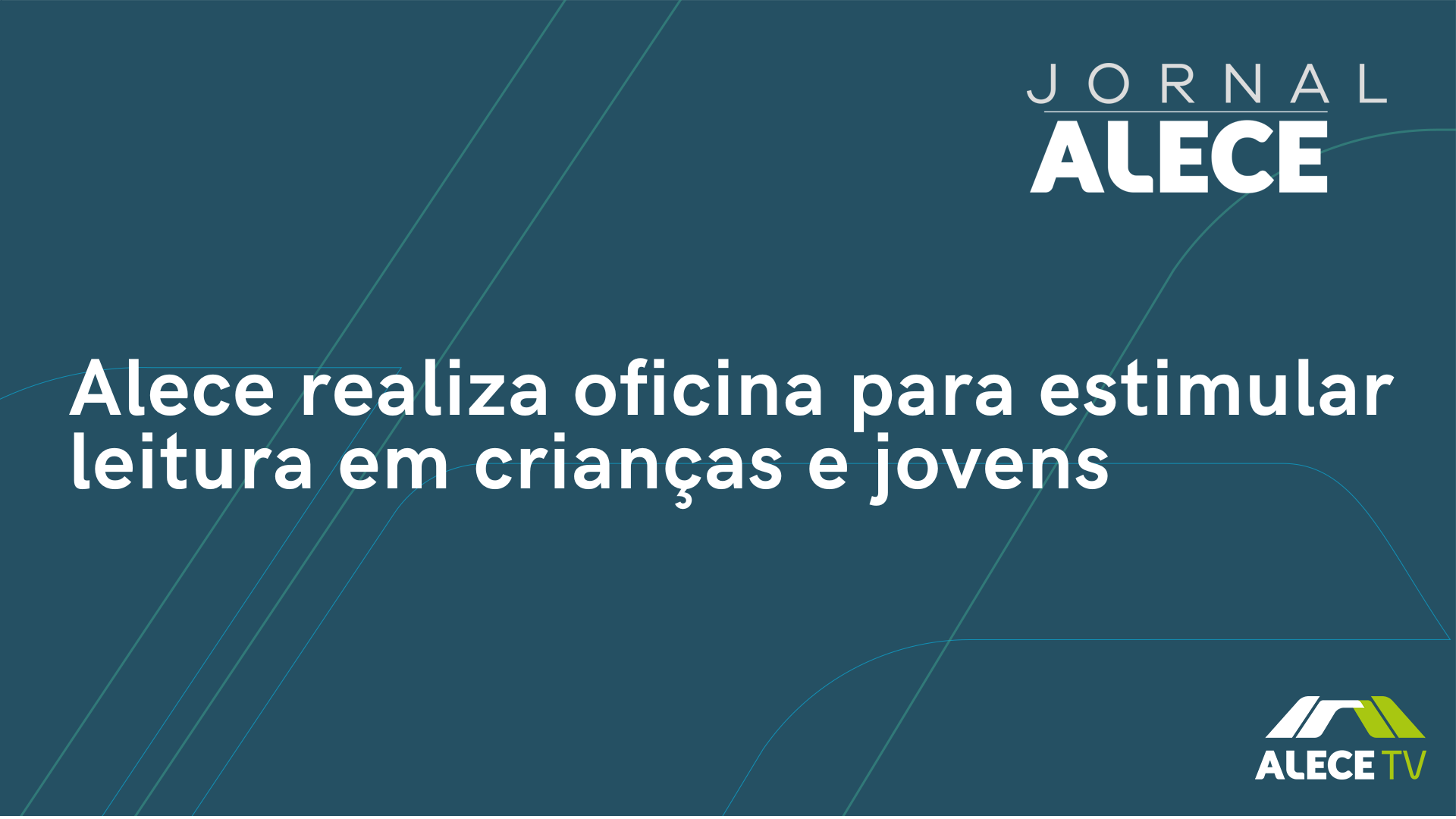 Alece realiza oficina para estimular leitura em crianças e jovens
