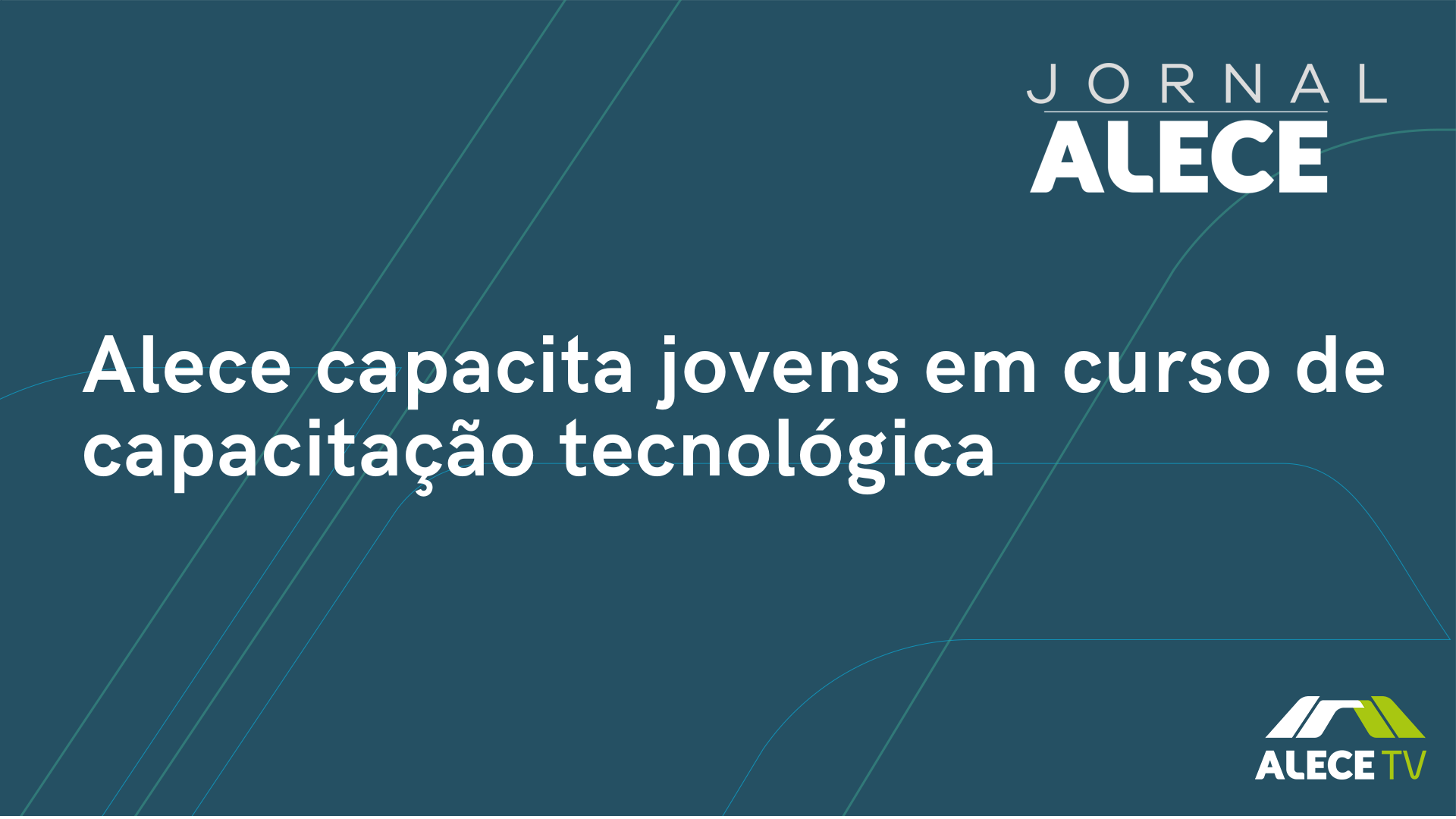 Alece capacita jovens em curso de capacitação tecnológica
